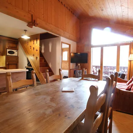 4 Pieces + Mezzanine, 8 Pers, Wifi, Parking, Proche Spa, Arret Ski-bus - Fr-1-572-112 Les Carroz d'Araches